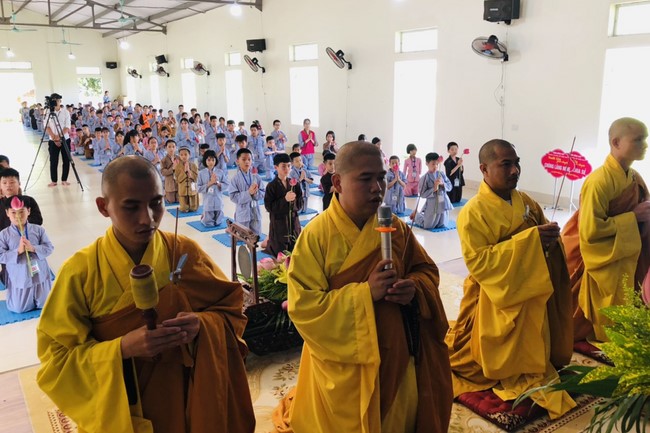 The 3rd Day of Temporary Ordination in Summer for Children