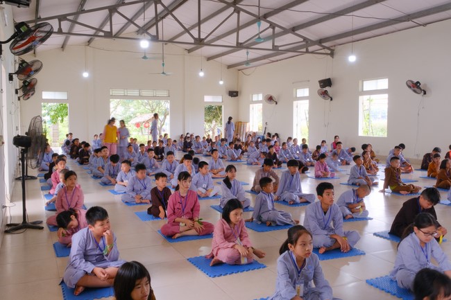 The 3rd Day of Temporary Ordination in Summer for Children