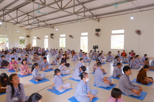 The 3rd Day of Temporary Ordination in Summer for Children