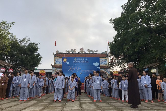 The 3rd Day of Temporary Ordination in Summer for Children