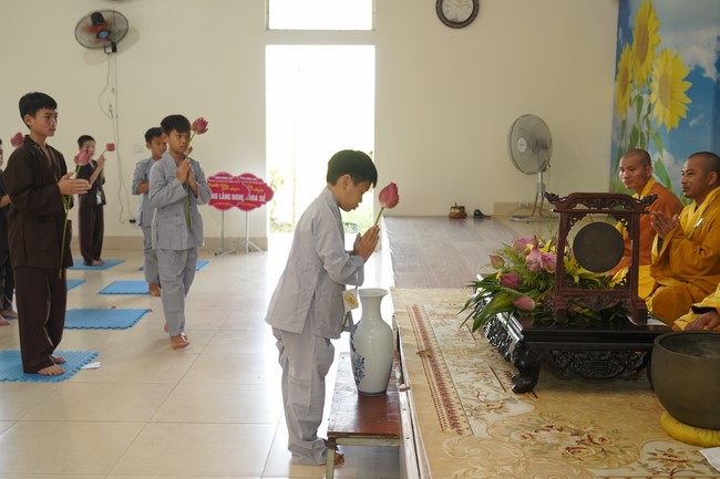 The 3rd Day of Temporary Ordination in Summer for Children
