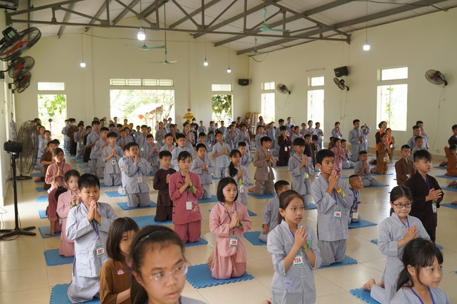 The 3rd Day of Temporary Ordination in Summer for Children
