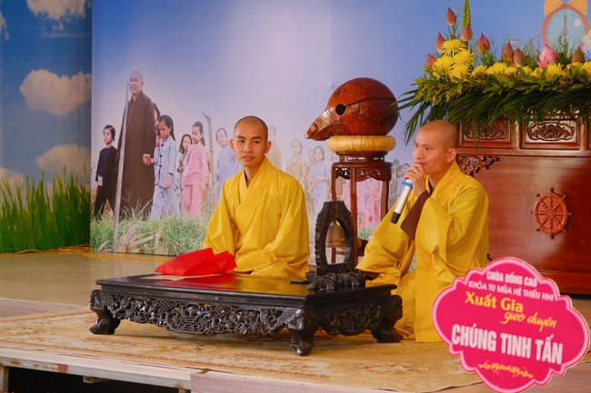 The 3rd Day of Temporary Ordination in Summer for Children