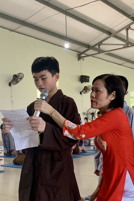 The 3rd Day of Temporary Ordination in Summer for Children