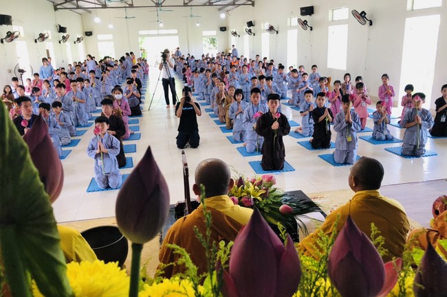 The 3rd Day of Temporary Ordination in Summer for Children