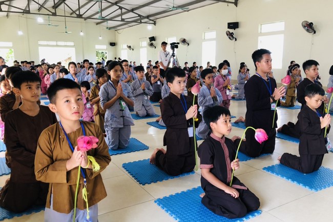 The 3rd Day of Temporary Ordination in Summer for Children