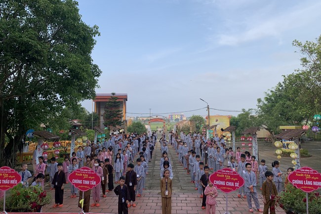 The 3rd Day of Temporary Ordination in Summer for Children