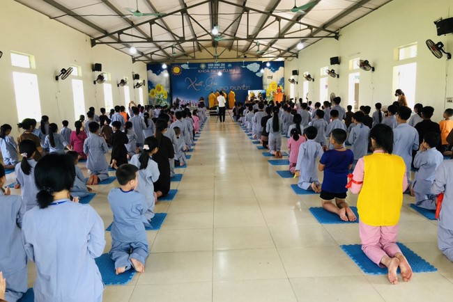 The 3rd Day of Temporary Ordination in Summer for Children