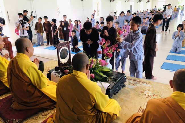 The 3rd Day of Temporary Ordination in Summer for Children