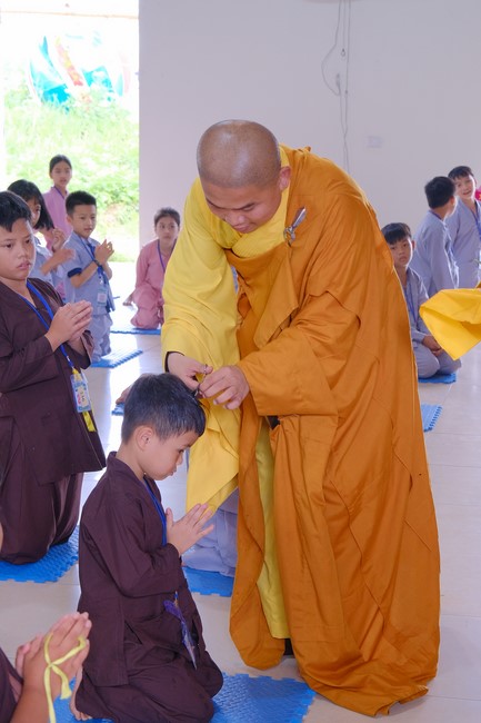 The 3rd Day of Temporary Ordination in Summer for Children