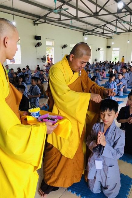 The 3rd Day of Temporary Ordination in Summer for Children