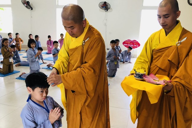 The 3rd Day of Temporary Ordination in Summer for Children