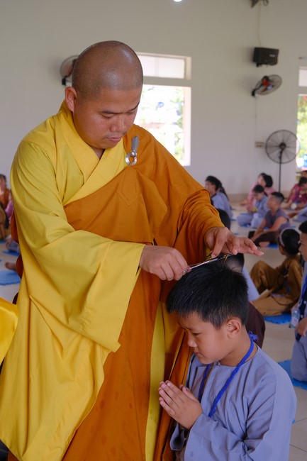 The 3rd Day of Temporary Ordination in Summer for Children