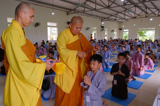 The 3rd Day of Temporary Ordination in Summer for Children