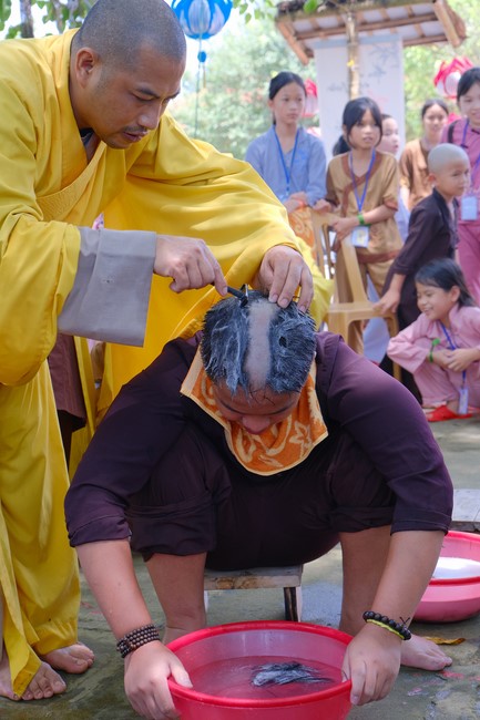 The 3rd Day of Temporary Ordination in Summer for Children