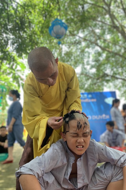 The 3rd Day of Temporary Ordination in Summer for Children