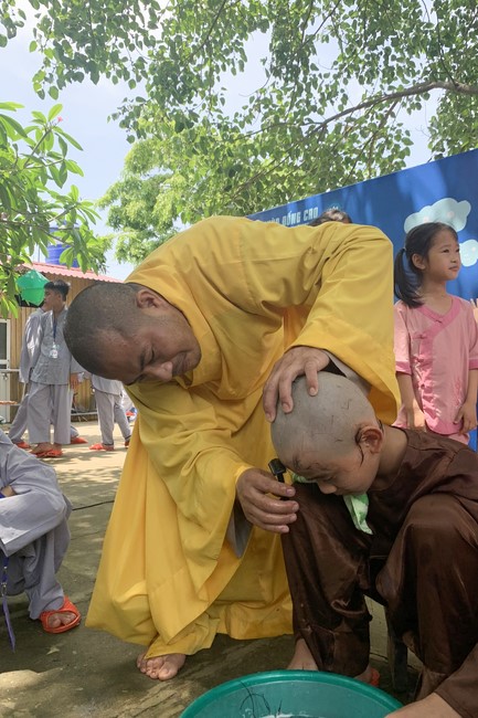 The 3rd Day of Temporary Ordination in Summer for Children