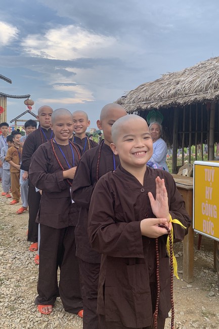 The 3rd Day of Temporary Ordination in Summer for Children