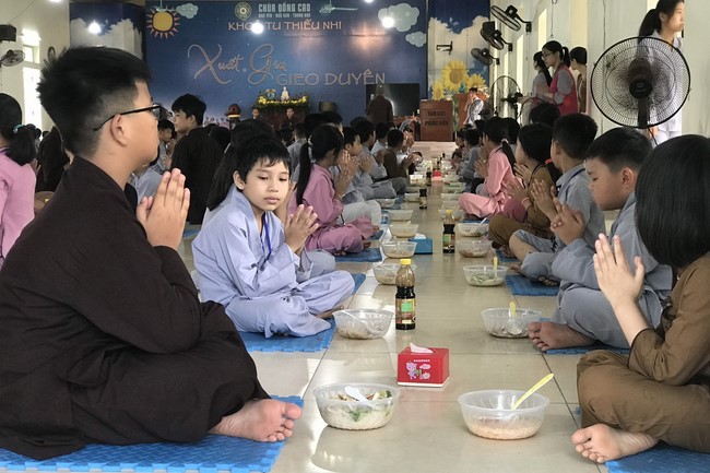 The 3rd Day of Temporary Ordination in Summer for Children