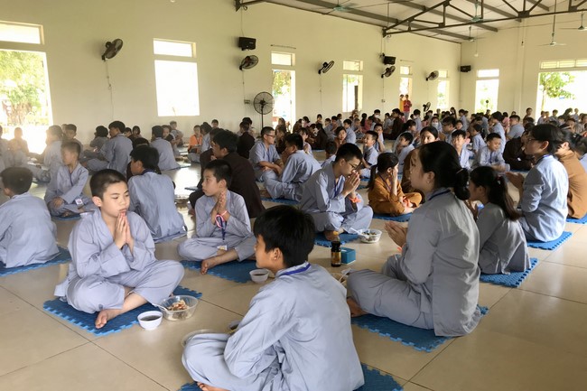 The 3rd Day of Temporary Ordination in Summer for Children