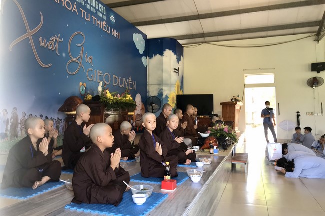 The 3rd Day of Temporary Ordination in Summer for Children