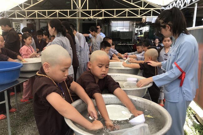 The 3rd Day of Temporary Ordination in Summer for Children