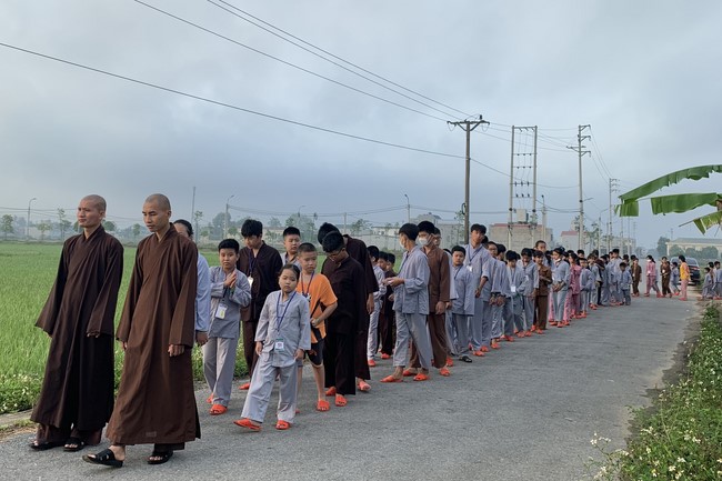 The 3rd Day of Temporary Ordination in Summer for Children