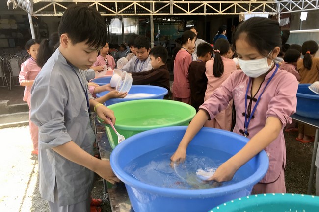 The 3rd Day of Temporary Ordination in Summer for Children