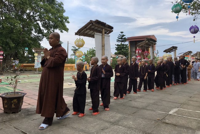 The 3rd Day of Temporary Ordination in Summer for Children
