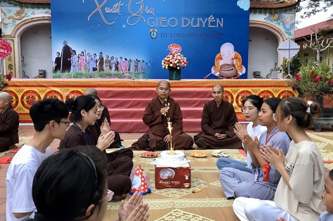 The 3rd Day of Temporary Ordination in Summer for Children