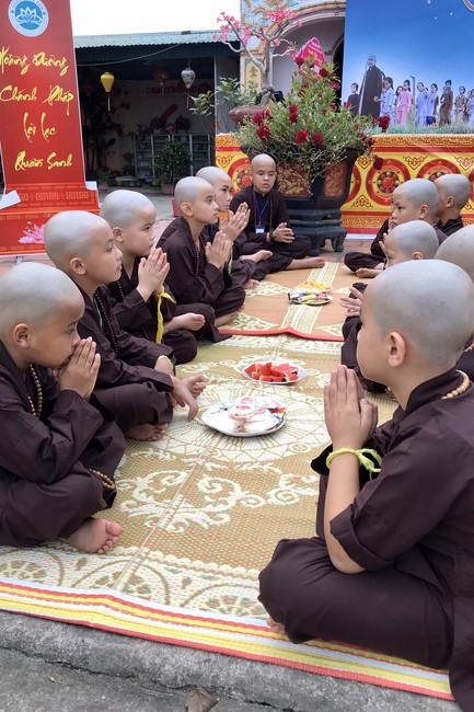 The 3rd Day of Temporary Ordination in Summer for Children