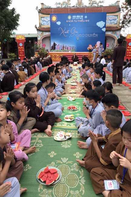 The 3rd Day of Temporary Ordination in Summer for Children