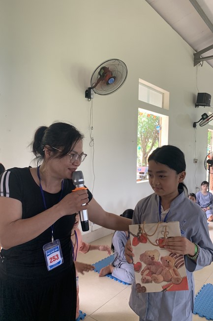 The 4th Day of “Yoga – got talent” Temporary Ordination in Summer for Children at Dong Cao Pagoda