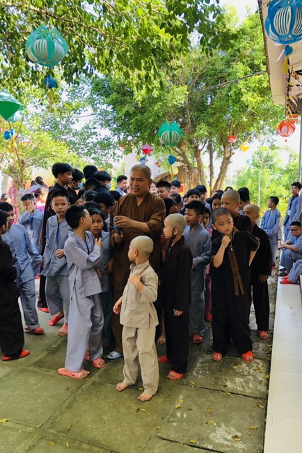 The 4th Day of “Yoga – got talent” Temporary Ordination in Summer for Children at Dong Cao Pagoda