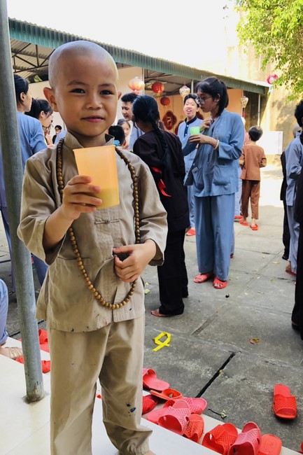 The 4th Day of “Yoga – got talent” Temporary Ordination in Summer for Children at Dong Cao Pagoda