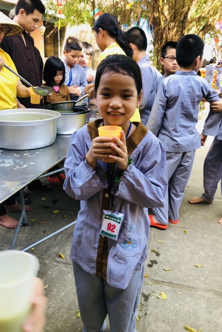 The 4th Day of “Yoga – got talent” Temporary Ordination in Summer for Children at Dong Cao Pagoda