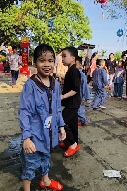 The 4th Day of “Yoga – got talent” Temporary Ordination in Summer for Children at Dong Cao Pagoda