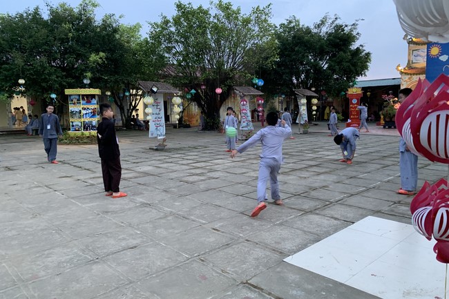 The 4th Day of “Yoga – got talent” Temporary Ordination in Summer for Children at Dong Cao Pagoda