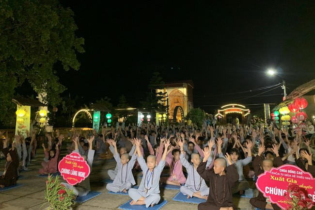 Chùa Đống Cao: Ngày thứ Năm Khóa tu Mùa hè Thiếu nhi