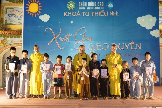 Chùa Đống Cao: Ngày thứ Năm Khóa tu Mùa hè Thiếu nhi