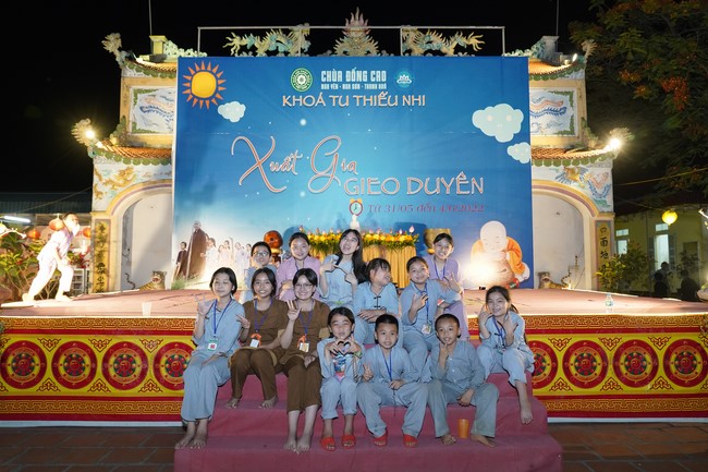 Chùa Đống Cao: Ngày thứ Năm Khóa tu Mùa hè Thiếu nhi