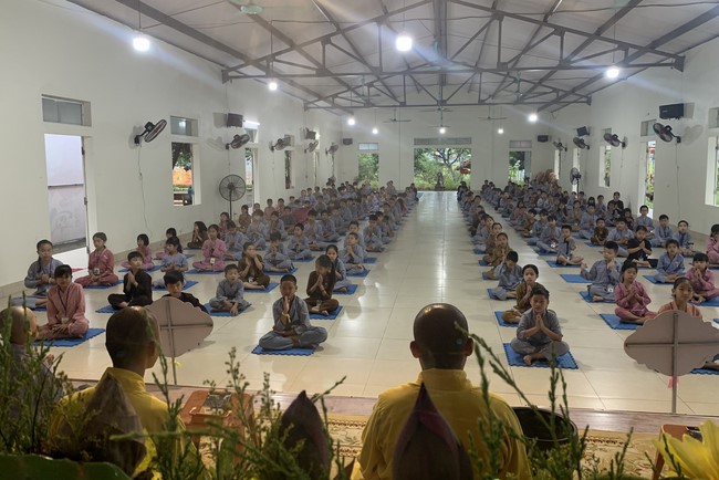 Chùa Đống Cao: Ngày thứ Năm Khóa tu Mùa hè Thiếu nhi