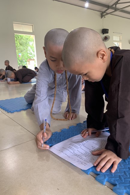 Chùa Đống Cao: Ngày thứ Năm Khóa tu Mùa hè Thiếu nhi