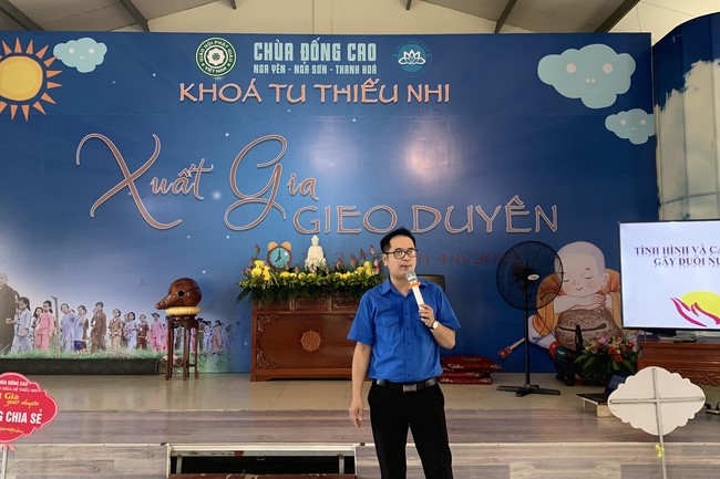 Chùa Đống Cao: Ngày thứ Năm Khóa tu Mùa hè Thiếu nhi