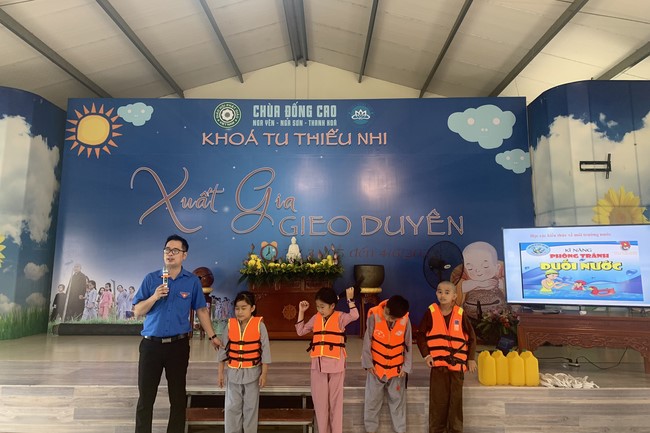 Chùa Đống Cao: Ngày thứ Năm Khóa tu Mùa hè Thiếu nhi