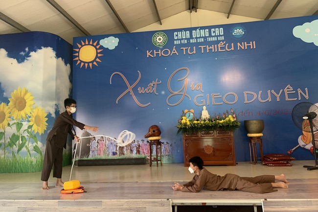 Chùa Đống Cao: Ngày thứ Năm Khóa tu Mùa hè Thiếu nhi