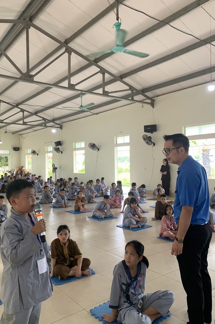 Chùa Đống Cao: Ngày thứ Năm Khóa tu Mùa hè Thiếu nhi