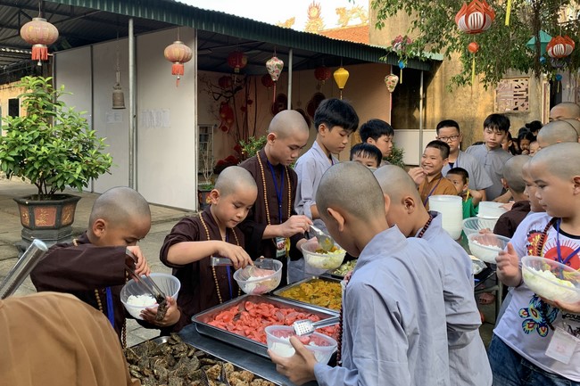 Chùa Đống Cao: Ngày thứ Năm Khóa tu Mùa hè Thiếu nhi