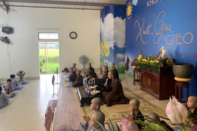 Chùa Đống Cao: Ngày thứ Năm Khóa tu Mùa hè Thiếu nhi