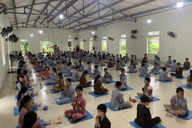 Chùa Đống Cao: Ngày thứ Năm Khóa tu Mùa hè Thiếu nhi